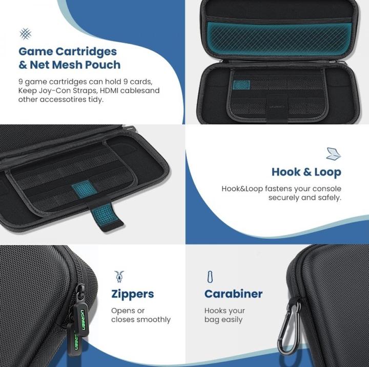 Image du produit Ugreen Sac Nintendo (Switch, Switch Lite, Switch OLED)