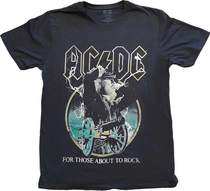 Image du produit AC/DC For Those About To Rock Yellow Outline (L)
