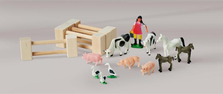 Produktbild Eichhorn Houten Boerderij met Accessoires, 20dlg.