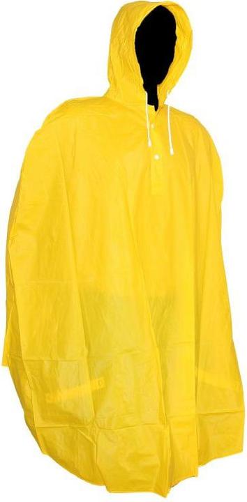 Produktbild P2R regenponcho mit kapuze und dickem, hochwertigem pvc-bezug (One Size)
