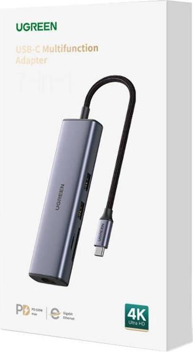 Actual product image Ugreen USB Hub 3.0 (USB-C, 5 Ports)