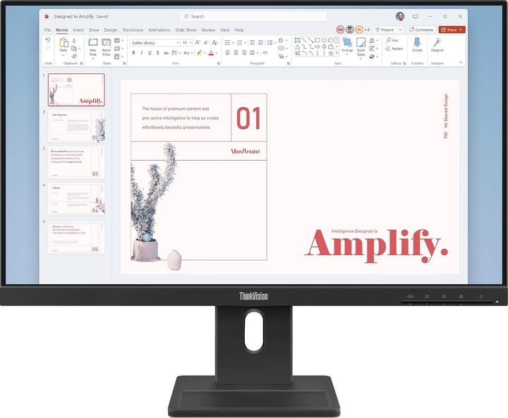 Produktbild Lenovo Monitor ThinkVision E24-40 23.8 1920x1080/HDMI/3Y Warranty | (1920 x 1080 Pixel, 23.80")