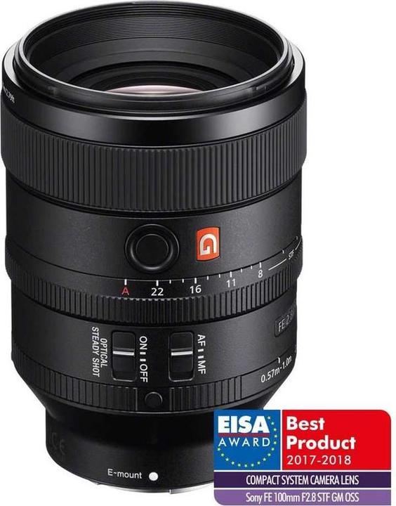 Actual product image Sony FE 100mm f/2.8 STF GM OSS (Sony E, full size)