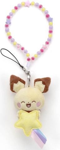 Image du produit Pokémon Pokemon Pokepiece Strap Starry Sky Ver. Pichu Plush - 9 cm (9 cm)