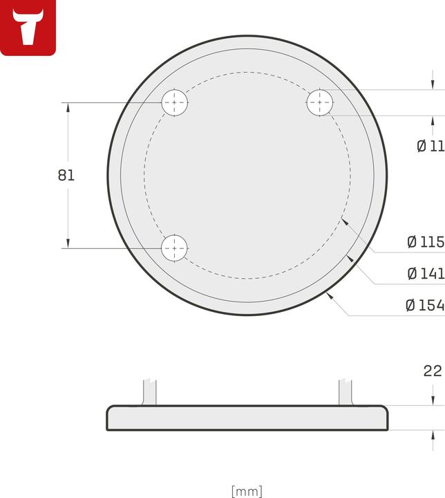 Produktbild Stier Parallelschraubstock Grösse 125, Normalausführung (150 mm)
