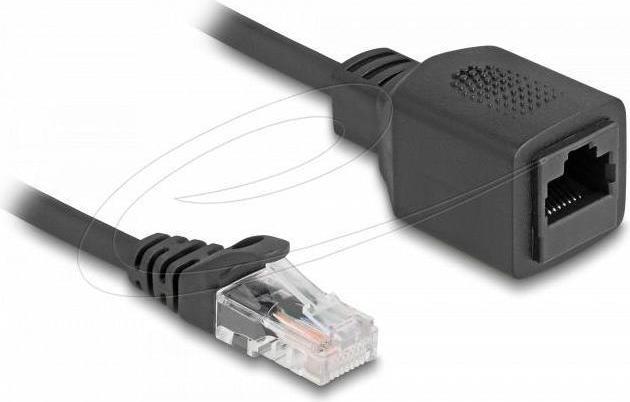 Image du produit Delock RJ45 Spiralkabel Stecker zu Buchse Cat.5e UTP 0,8 m b (U/UTP, CAT5e, 2 m)