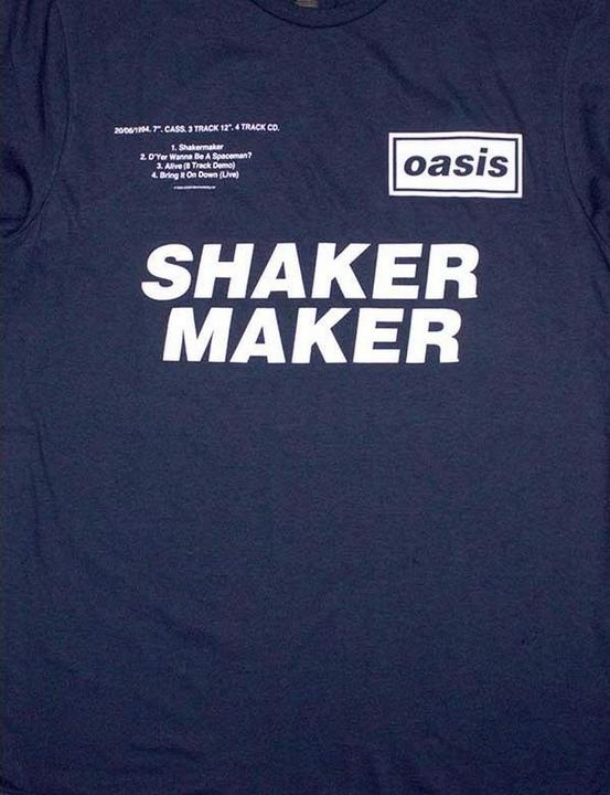 Produktbild Oasis Shakermaker Tracklisting TShirt (L)