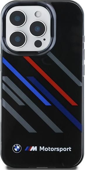Produktbild BMW BMHCP16X23HTRAK iPhone 16 Pro Max 6.9" czarny/black hardcase Motosport IML Random Stripes (Apple iPhone 16 Pro Max)