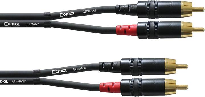 Cordial CFU CC - Câble de connexion Cinch (0.60 m, RCA)