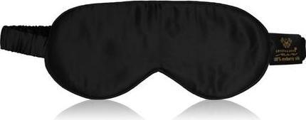 Immagine prodotto Crystallove Maschera per gli occhi in seta - Nero, 1 pz (Maschera sonno)