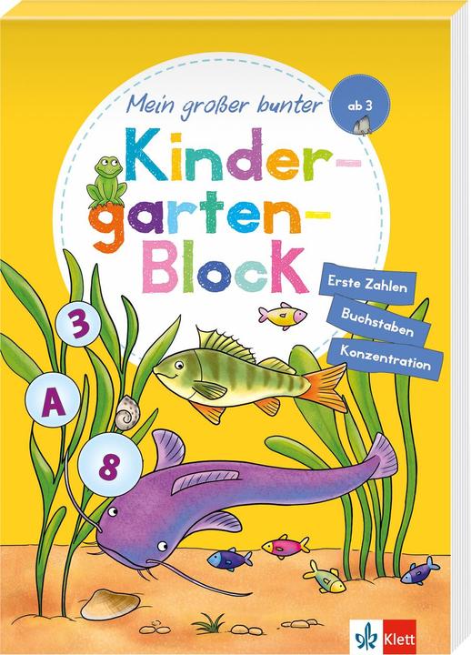 Produktbild Mein grosser bunter Kindergarten-Block (Deutsch, 2018)