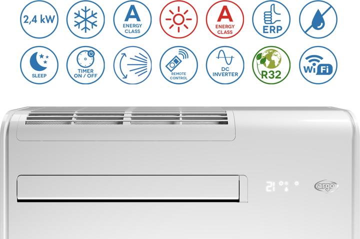 Immagine prodotto Argo Apollo 12 HP (30 m², 8200 BTU/h)