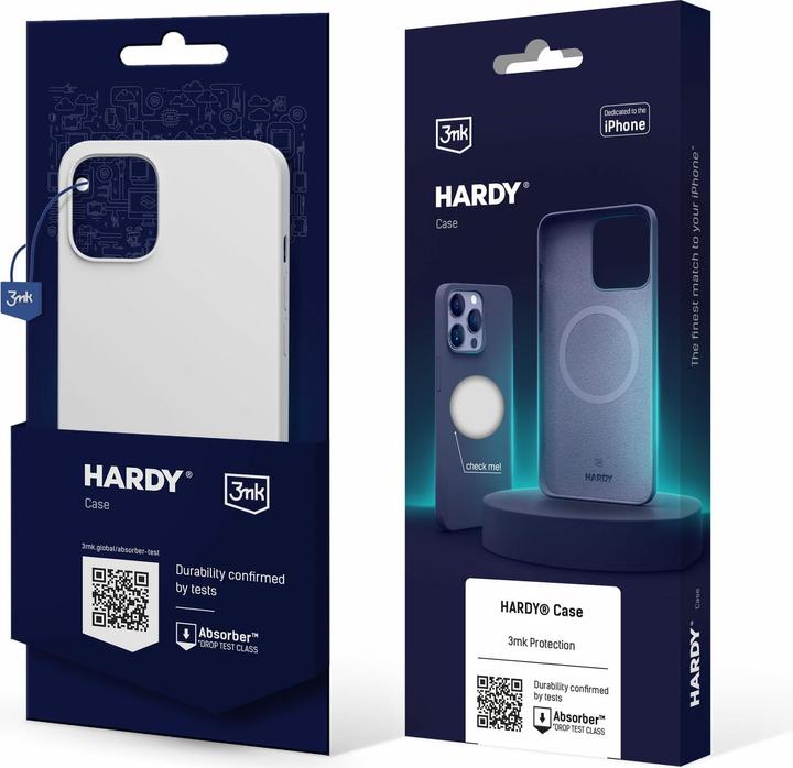 Immagine prodotto Case Apple iPhone 12 - Hardy Silicone MagCase Bianco (Apple iPhone 12)