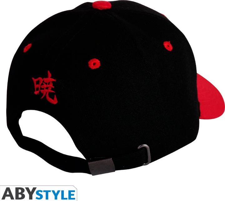 ABYstyle Cappellino Naruto Shippuden : Akatsuki (rosso e nero) (ax2) (One Size)