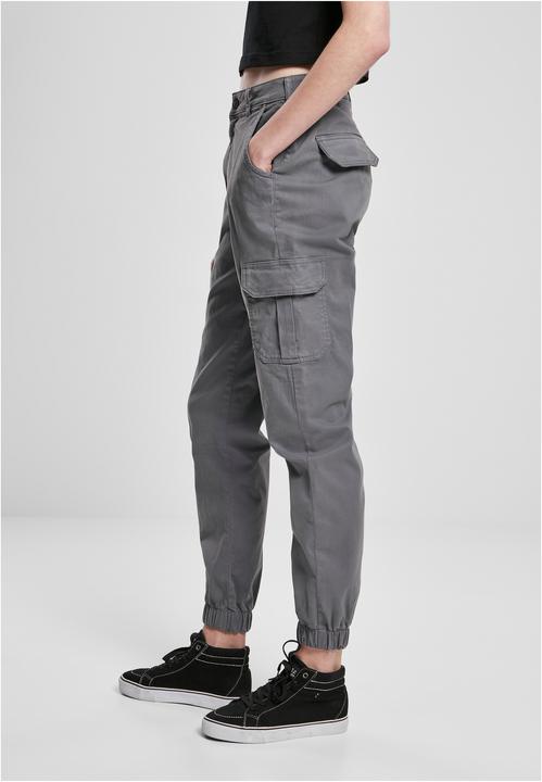 Actual product image Urban Classics Ladies High Waist Cargo Pants (30)