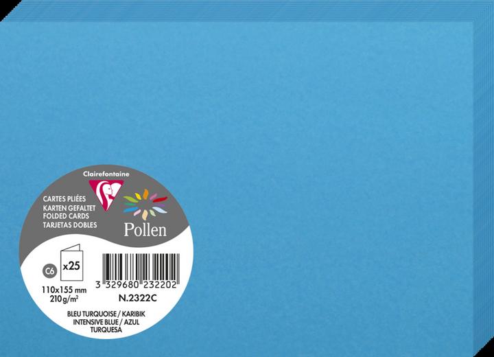 Image du produit Pollen Carte pliée (210 g/m², 25 x, 111 x 158 mm)