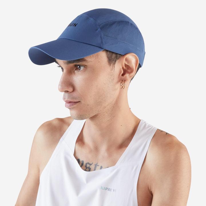 Kiprun Lauf-Cap Schirmmütze - V2 blau