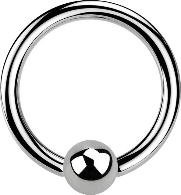 Immagine prodotto Star Piercing Anello di chiusura a microsfera argento (senza ottone, Titanio G23)
