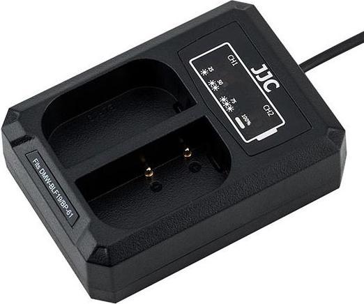 Produktbild JJC Duales USB-Ladegerät für Panasonic BLF19 / BLK22 (Kamera Akku Ladegerät)