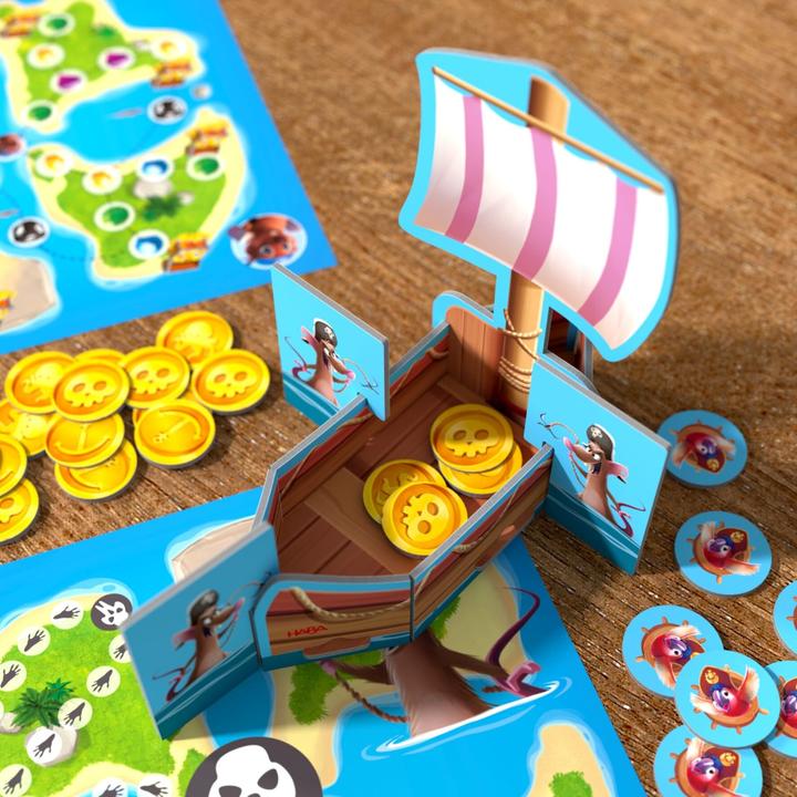 Actual product image Haba Treasure map Ahoy! (English, German)