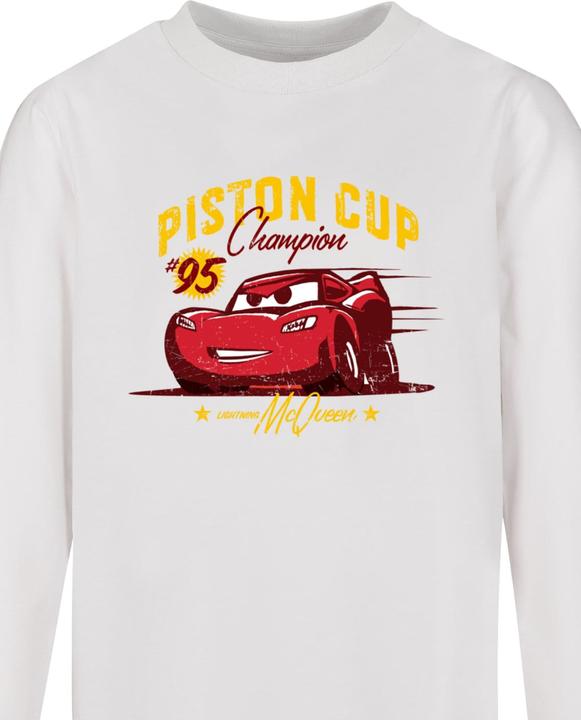 Immagine prodotto Absolute Cult Cars per bambini - Maglia a maniche lunghe Piston Cup Champion - 134749 (110, 116)