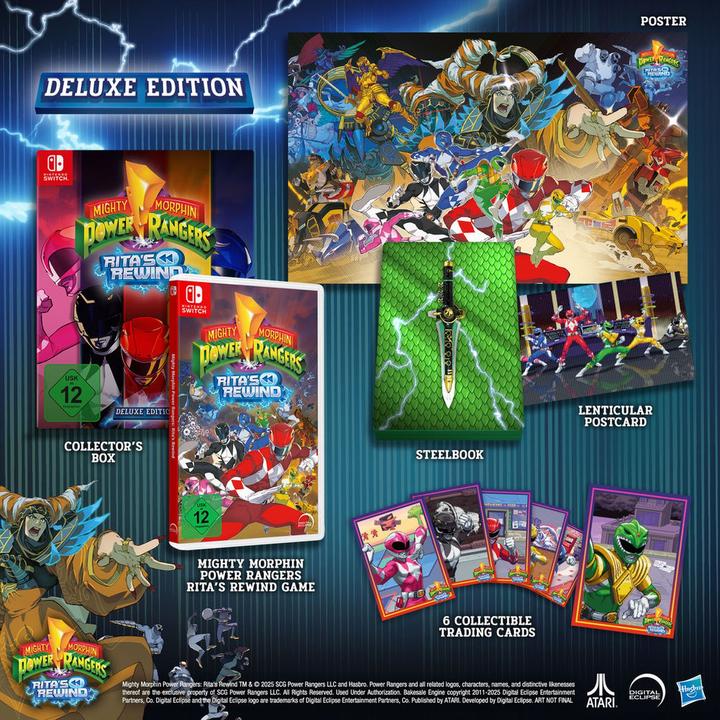 Produktbild Atari Mighty Morphin Power Rangers: Ritas Rewind - Deluxe Edition (Switch, DE)