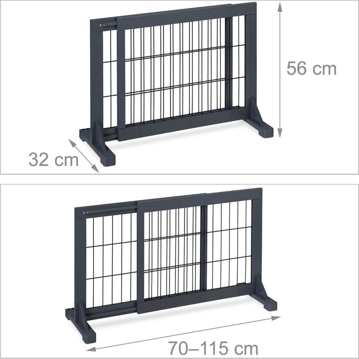 Image du produit Relaxdays Barrière-de-sécurité (70 cm)