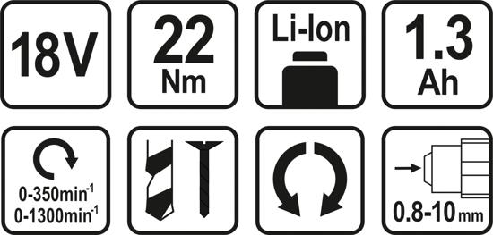 Produktbild Sthor Toya RETURN - WIPER BATTERY LI-ION 18V 78972 (Akkubetrieb)