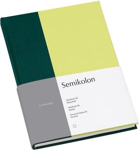 Semikolon Notizbuch A5 dotted forest kiwi (A5)