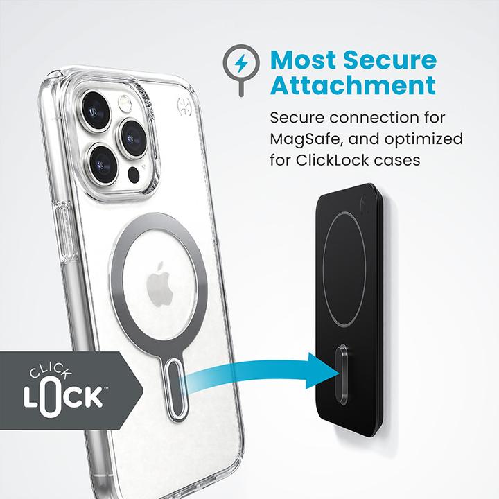 Image du produit speck Everywhere Mount + ClickLock - Support magnétique MagSafe (Noir)