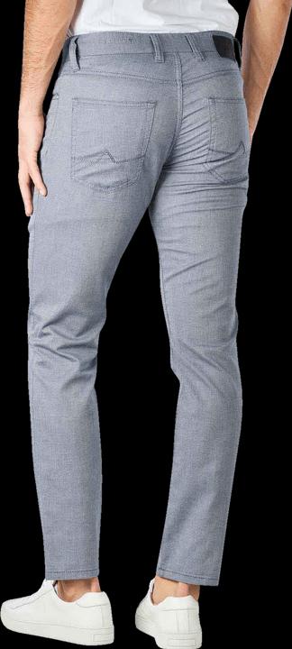 Actual product image Alberto Smart Cotton Pipe Pant Slim Fit Navy (W34/L32)