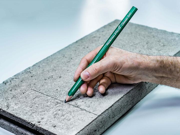 Immagine prodotto Pica Matita da scalpellino Classic 541 lunghezza 30 cm 10H non affilata (Verde, 100 x)