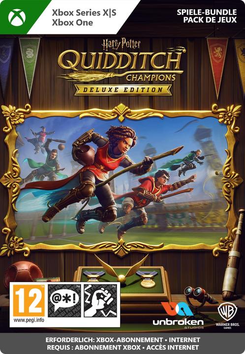 Actual product image Microsoft Xbox Harry Potter: Quidditch Champions Deluxe Edition Download Code (Xbox Series S, Xbox One S, Xbox One X, Xbox Series X)