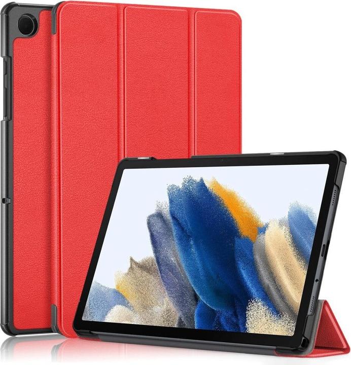 Actual product image Cover-Discount Galaxy Tab A9+ - Tri-fold Smart Case red (Galaxy Tab A9+)