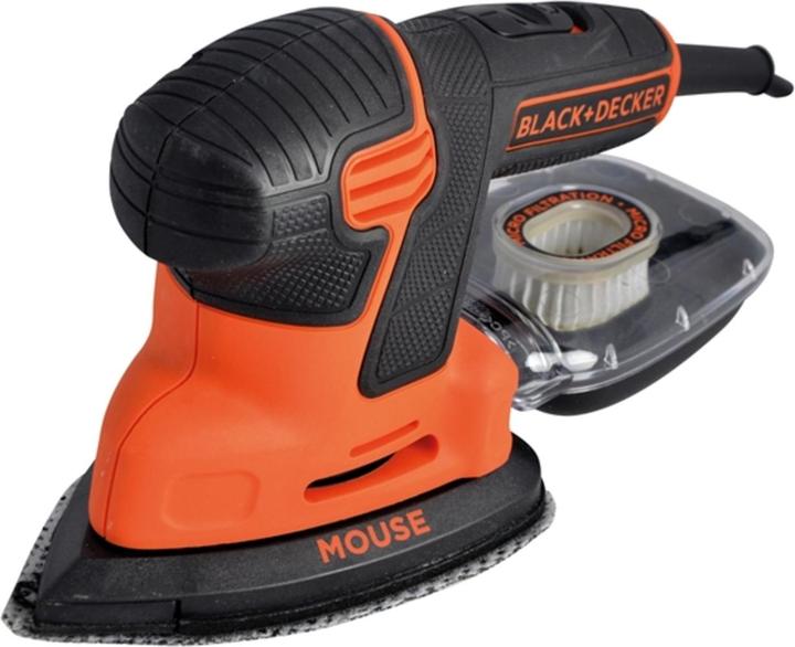 Image du produit Black & Decker Sableuse compacte pour souris (Plateau de ponçage triangulaire, 120 W)