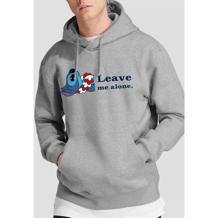 Produktbild Lilo & Stitch Leave Me Alone Kapuzenpullover (L)