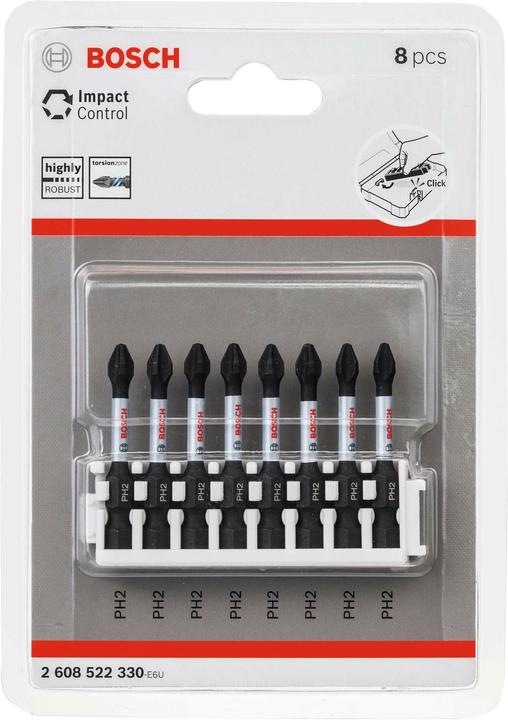 Produktbild Bosch Professional Zubehör PRO Phillips Impact Bit (Kreuz Phillips PH M2)