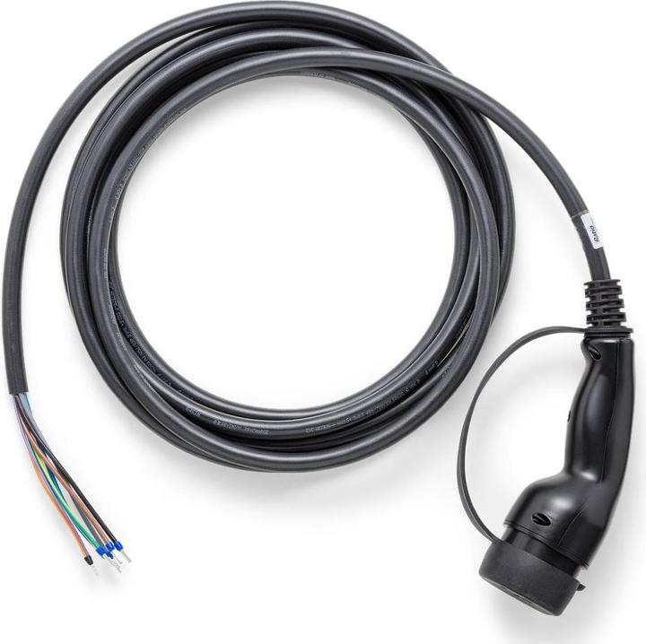 Actual product image Ratio Electric Replacement charging cable E-line type 2 (Hard wired, 11 kW, 16 A, 15 m)