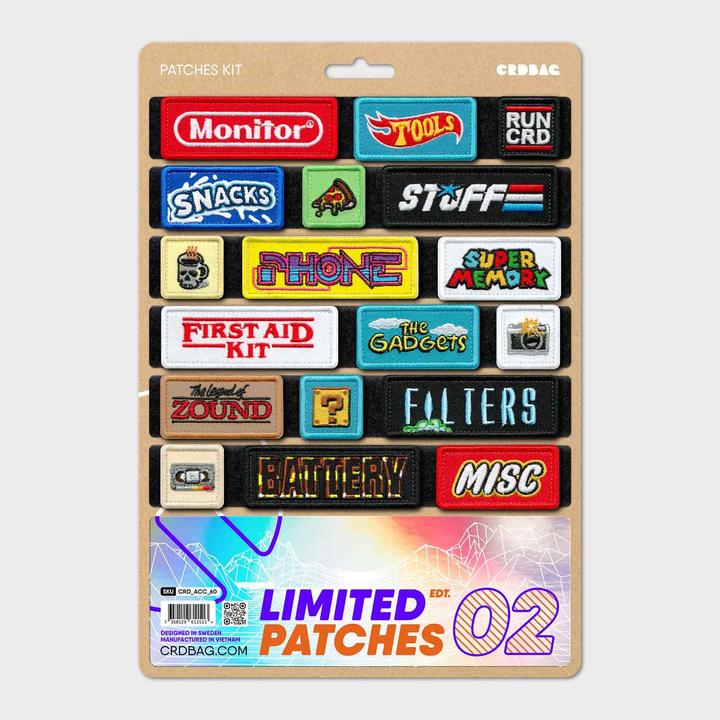 CRDBAG Limited patch 02 (Camera accessory bag)