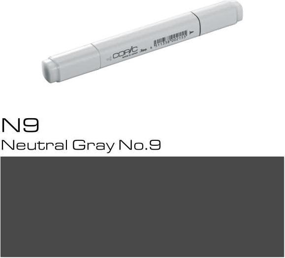 Produktbild Copic Grafikmarker Classic Typ N - 9 (N-9 - Neutral Gray No.9, 1 x)