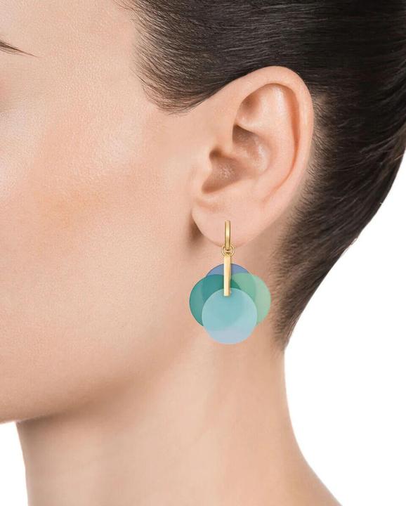 Image du produit Viceroy Boucles d'oreilles ludiques en or plaqué Kiss 14029E01013