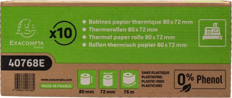 Immagine prodotto Exacompta Rotolo termico senza plastica