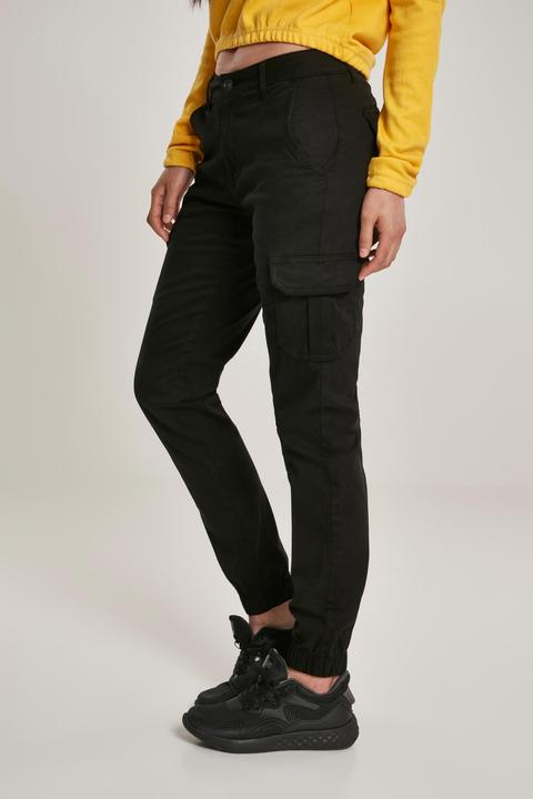Actual product image Urban Classics Ladies High Waist Cargo Pants (28)