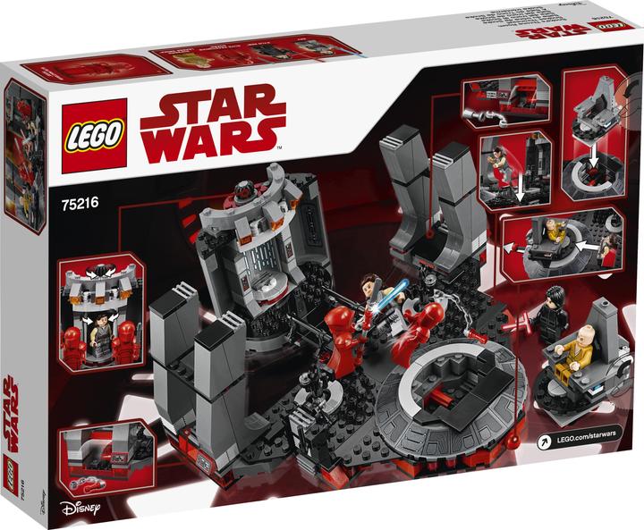 Produktbild LEGO Snokes Thronsaal (75216, LEGO Star Wars)