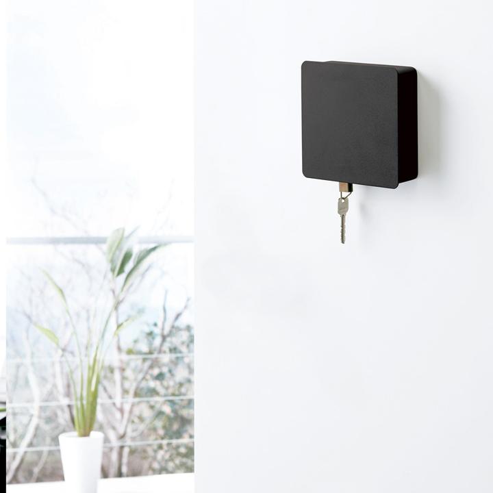 Actual product image Yamazaki Magnetic key box TOWER (5.5 x 16 x 16 cm)
