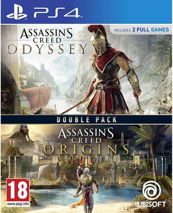 Produktbild Ubisoft Assassin's Creed Odyssey + Origins (PS4, DE)