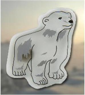 Roost Taschenwärmer Eisbär