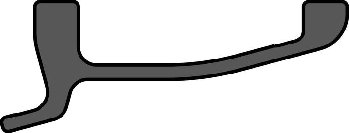 Actual product image Hayes Post Mount Brake Adapter