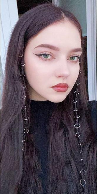Produktbild MU Style Riri Series Metall Haar Ringe (200er-Set)
