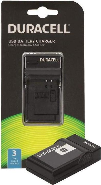 Image du produit Duracell Chargeur avec câble USB pour DR9953/NP-BN1 (Chargeur de batterie d'appareil photo)